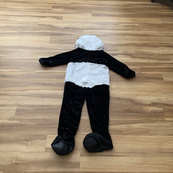 Panda Bear Hooded Halloween Costume Pajama Suit Lounger Size 4T-5T - Picture 8 of 10